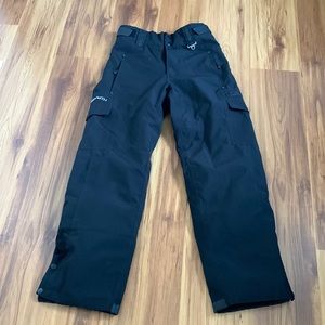 Ocean & Earth pro sweepers snowboard pants black Women’s small fits 6-8 new